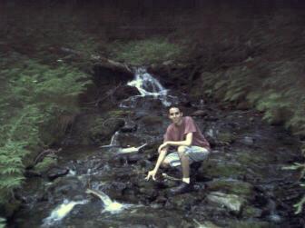 Me in a creek in Montana!